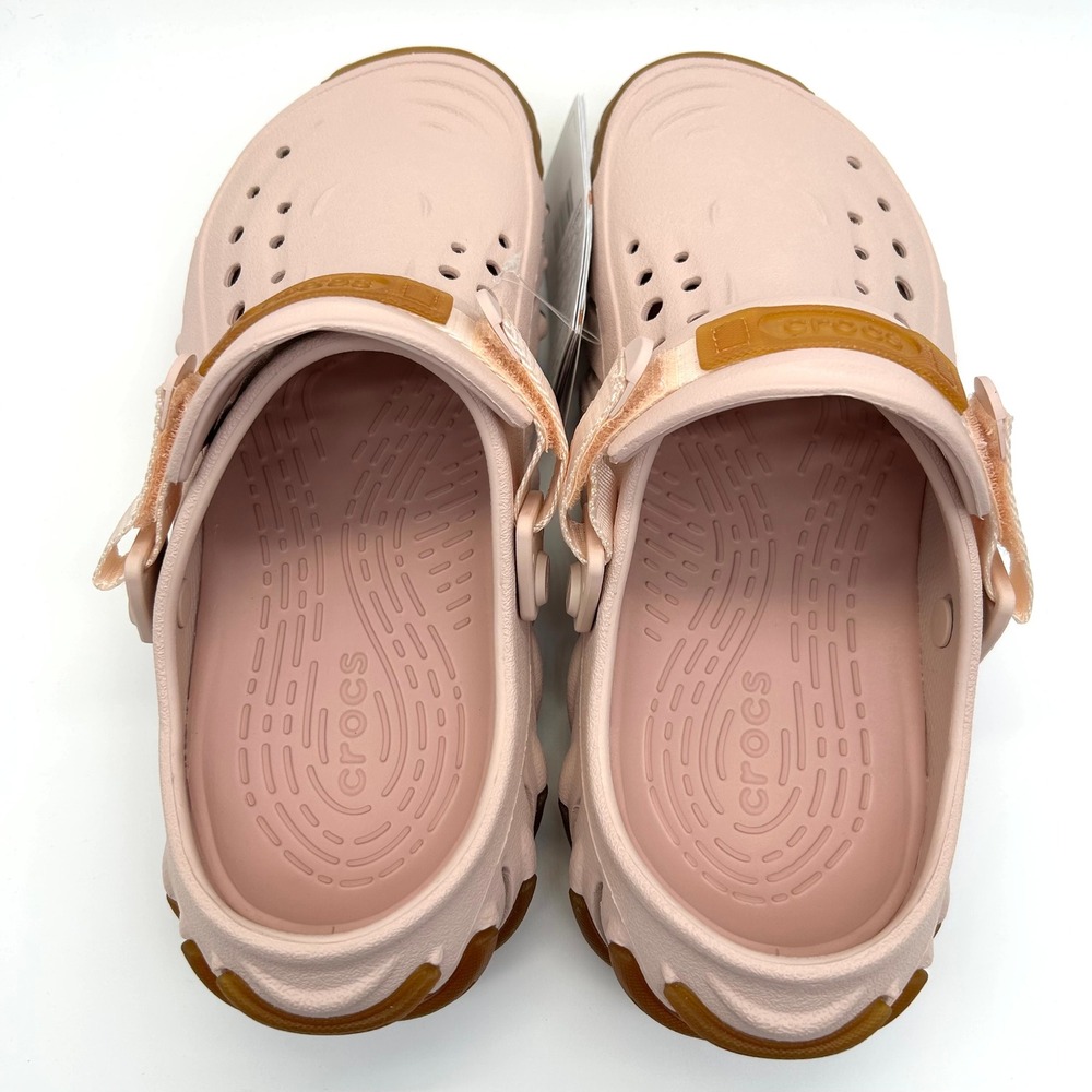 Crocs Echo Gum Ro Clog Womens 8 Pink Clay 211675-6UR Streetwear Chunky Slip On - Picture 7 of 11